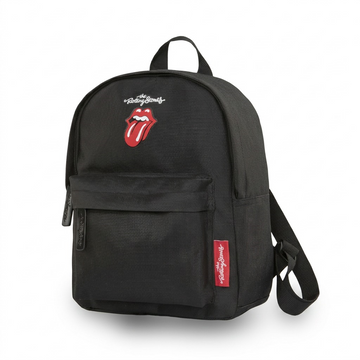 Vue complémentaire de The Rolling Stones The Core Mini – Mini sac à dos en polyester, noir