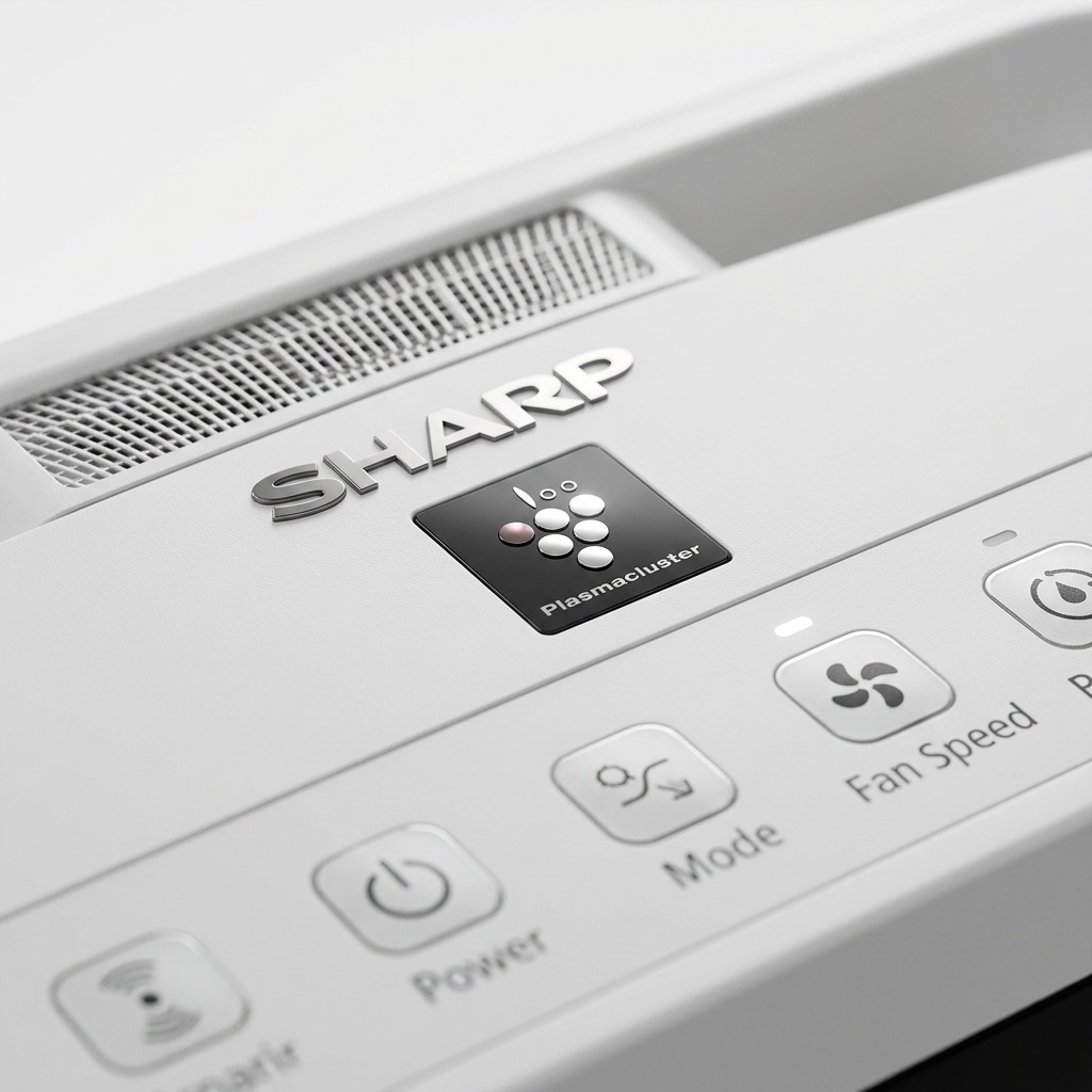 Gros plan : SHARP KCP110CW (purificateur d’air)
