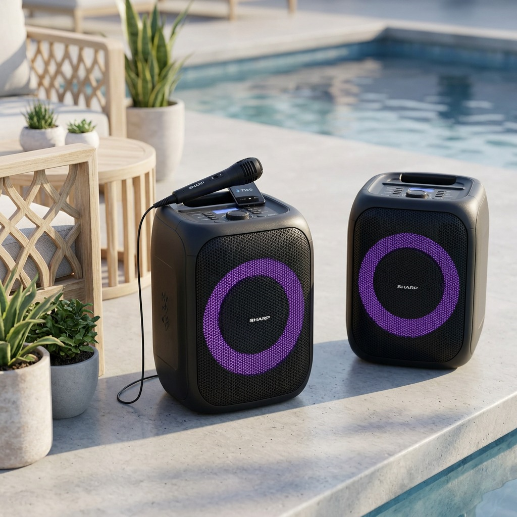 Visuel du produit : SHARP PS-914 (enceinte audio)