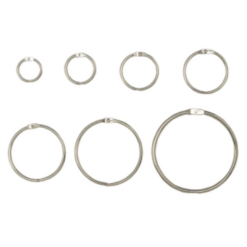 Loose Leaf Rings 3" Diameter ? 10/Box 3 in diameter ? box of 10