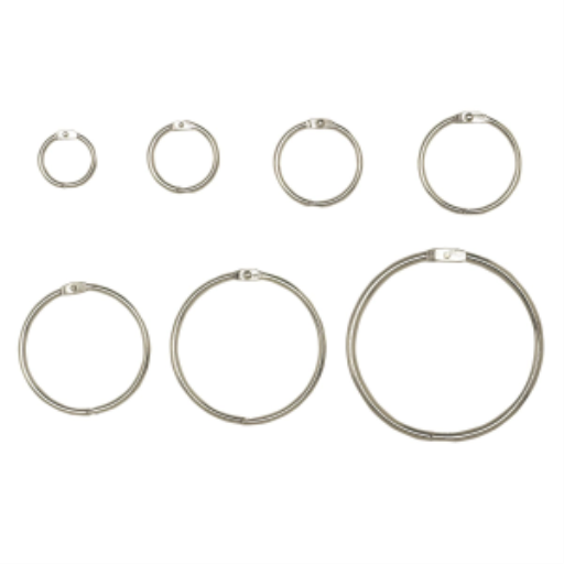 Loose Leaf Rings 3" Diameter ? 10/Box 3 in diameter ? box of 10