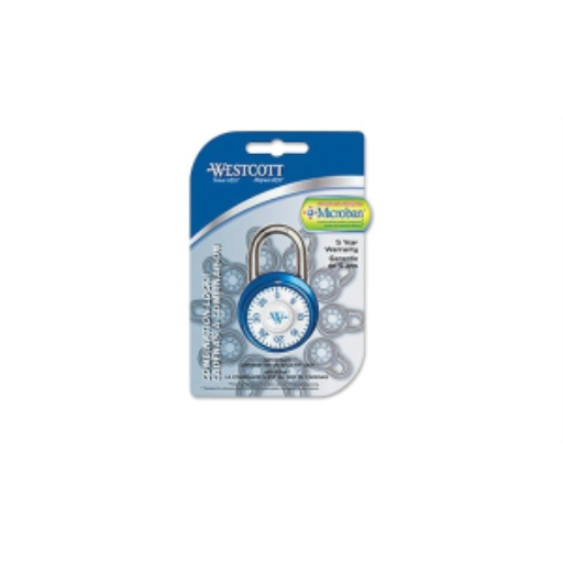 Combination Lock with Antimicrobial Protection - 2 Colours, 48mm/ 1-7/8 in.