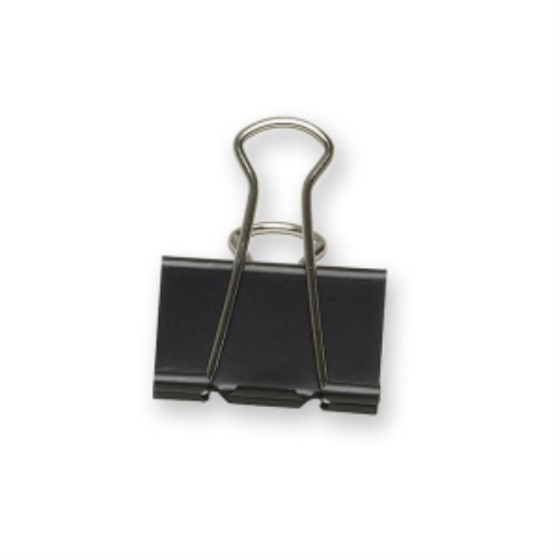 Fold Back Clips 1-5/8" – 42 mm - 12 Per Box