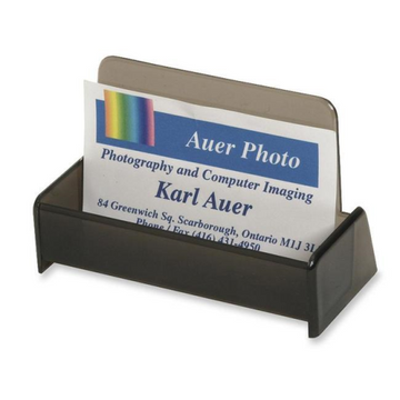 Smoke Business Card Tray