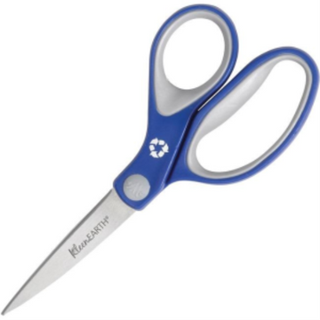 KleenEarth? 7? Straight Soft Handle Scissors ? Blue / KleenEarth? 7? Straight Soft Handle Scissors ? Blue