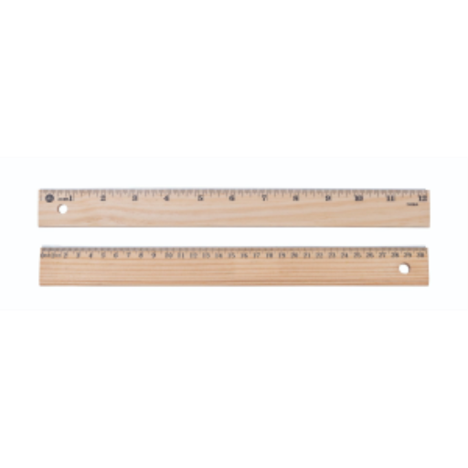 30cm/12" ? Metal Edge, Single Bevel Style /
30cm/12 in. ? Single Bevel - Metal Edge