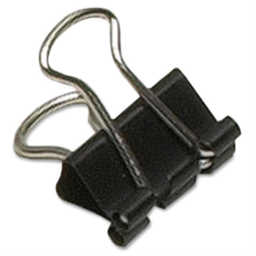 Fold Back Clips 9/16" – 15 mm - 12 Per Box