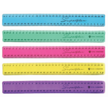 30cm Superflex? Metric - Assorted Colours / 
30cm Superflex? Metric - Assorted Colours