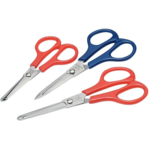 6" School Scissors – Semi-Sharp Tip