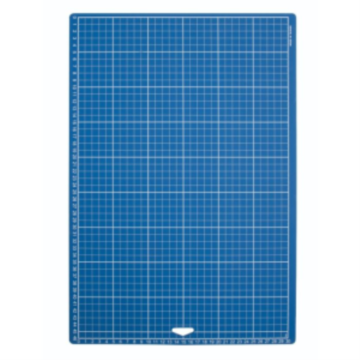 12" x 18" Double Sided Blue Cutting Mat / 
12 x 18 po bleu - double face