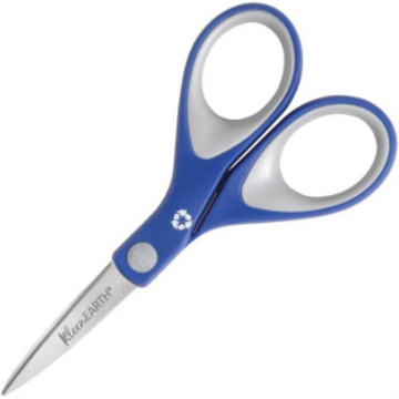 KleenEarth? 6? Straight Soft Handle Scissors ? Blue / Ciseaux poignée douce droite KleenEarth?, 6 po ? bleu