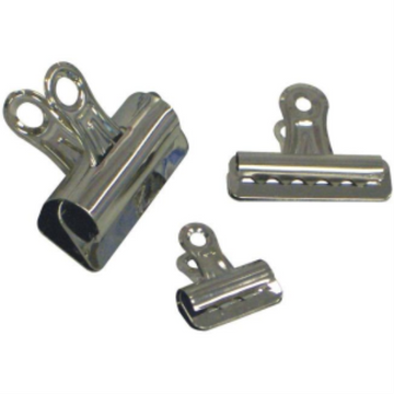 Bulldog Clips 2-3/4" - 70 mm Width - 12 each Per Pack / 2-3/4" - 70 mm diameter - 12 per pack