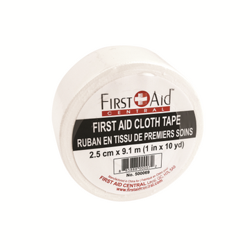 Ruban adhésif en toile de premiers secours, 1 po x 30 pi