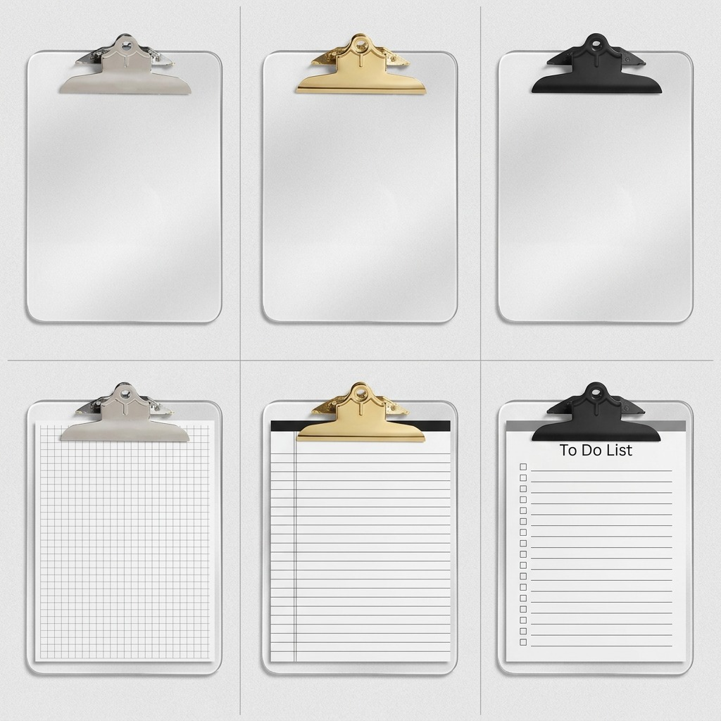 A matrix of product variations including different colors and other configuration options.
