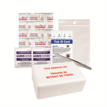 Trousse compacte d'extraction de tiques