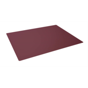 DURABLE Contoured Edge Red Desk Pad 26" x 19" - Non-slip, Glare-free Desk Mat Surface for an Organized and Protected Workstation, Desk Mat for Desktop