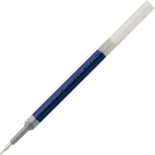 Recharge d'encre - Pour stylo-gel EnerGel (0,5 mm) Pointe fine aiguille, Encre bleue