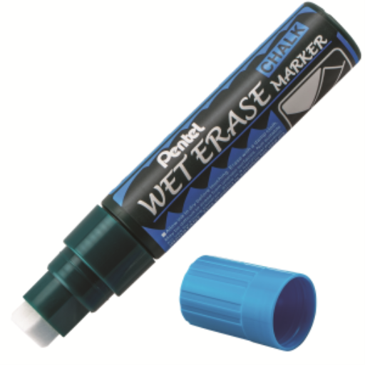 Pentel SMW56 marqueur craie jumbo Bleu