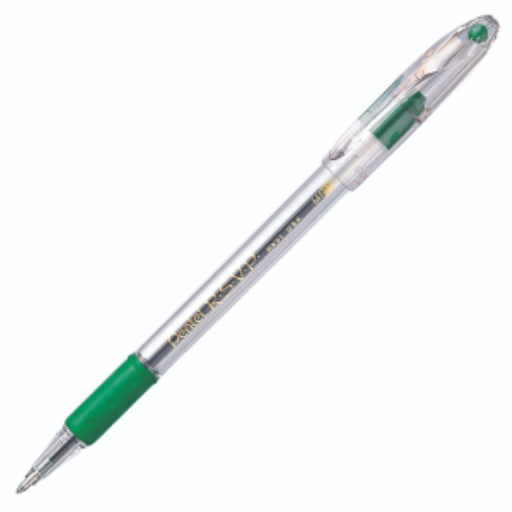 Pentel RSVP BK91 stylo à bille 1,0 mm encre Vert