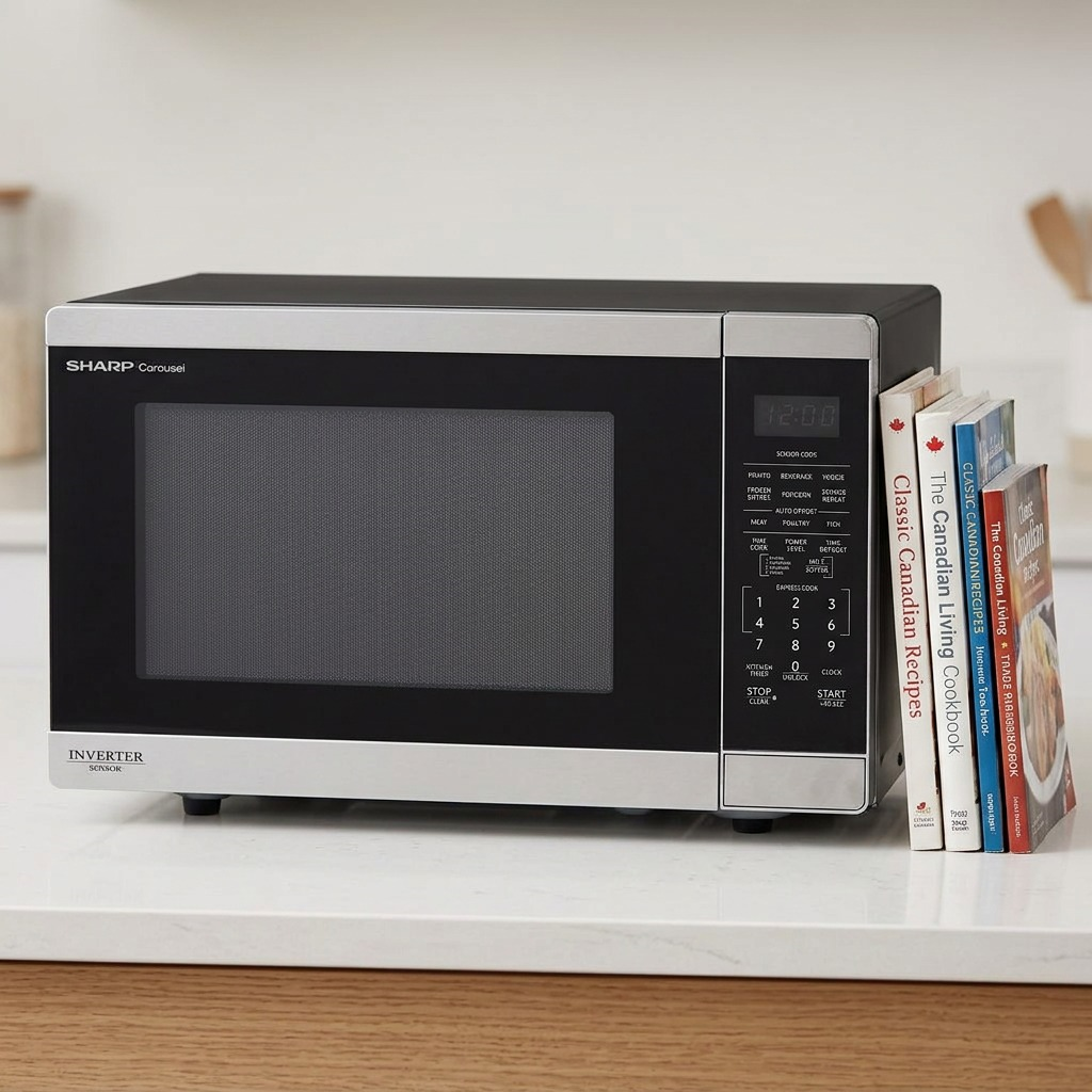 Comparaison de taille du produit : SHARP SMC1464KSC (four à micro-ondes)