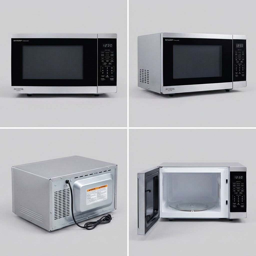 Visuel du produit : SHARP SMC1464KSC (four à micro-ondes)
