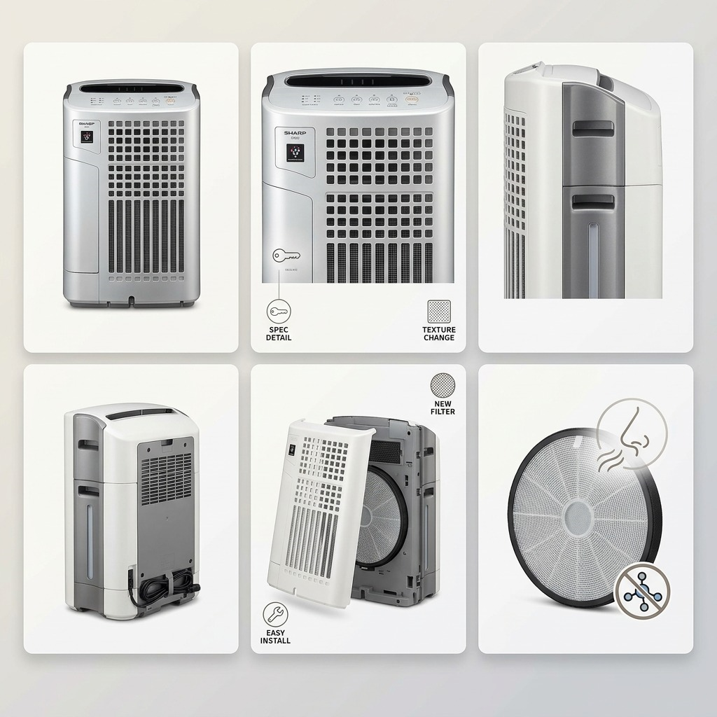 Vue principale du produit : SHARP FZC100DFU (filtre de remplacement)