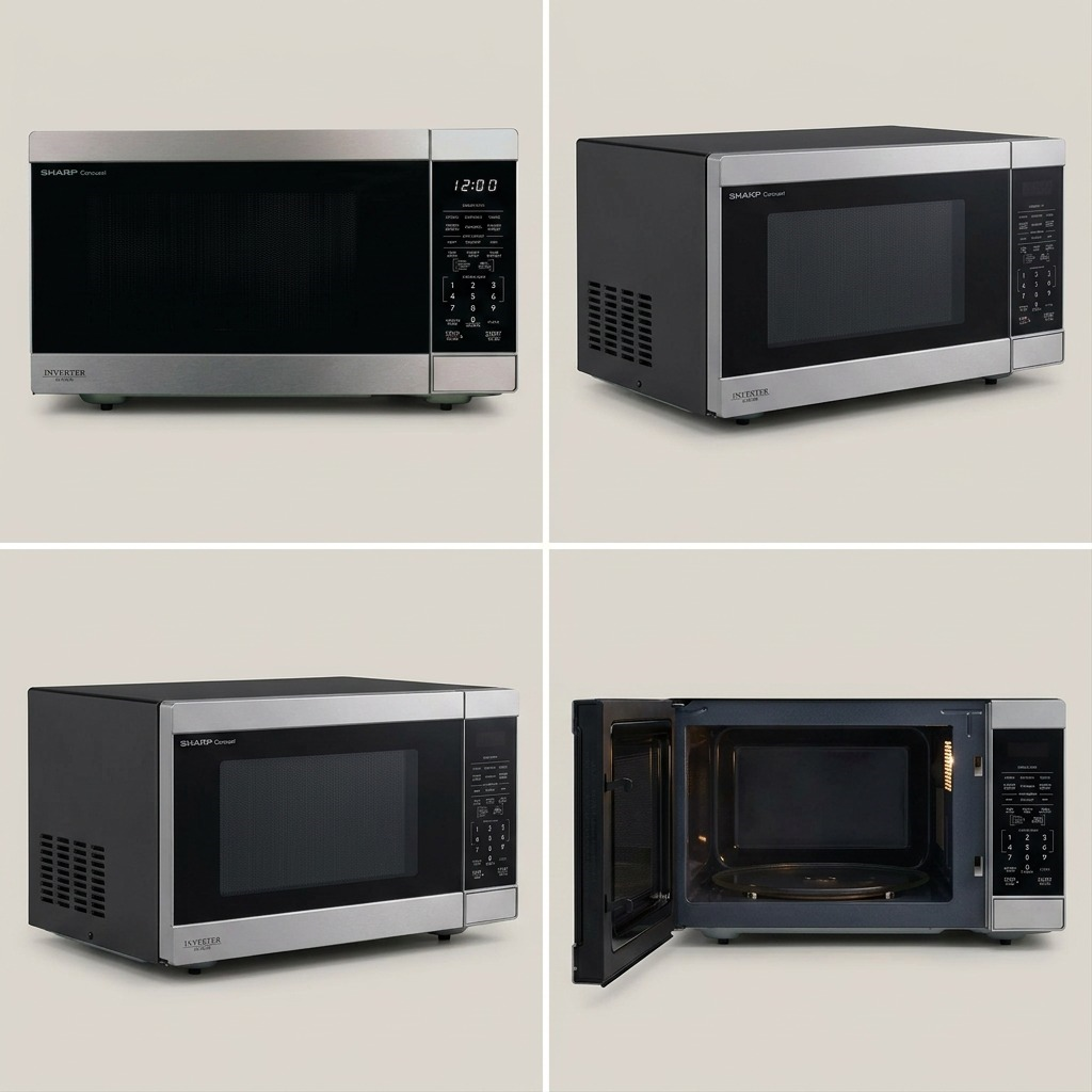 Vue principale du produit : SHARP SMC1664KSC (four à micro-ondes)
