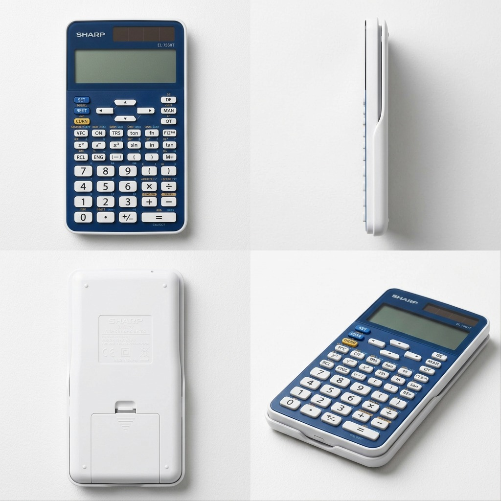 Visuel du produit : SHARP EL738XT (calculatrice)