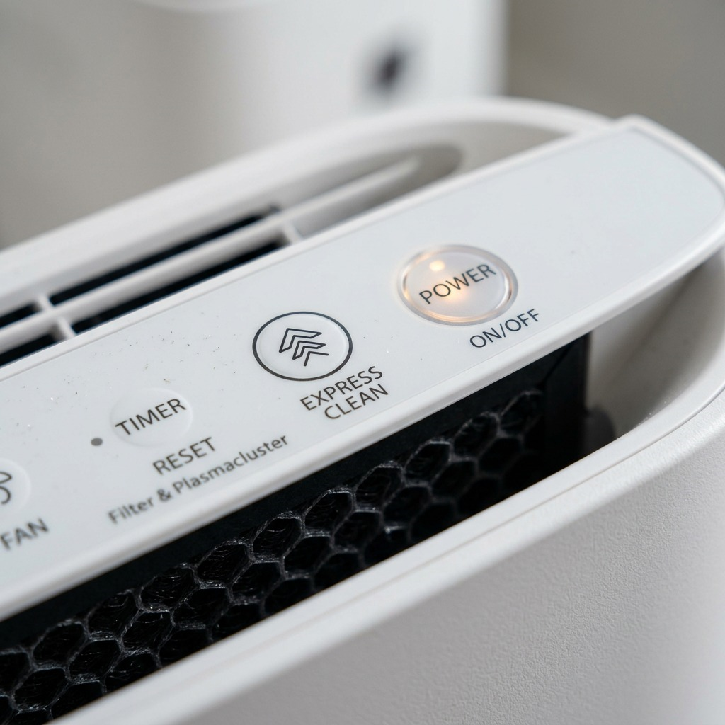 Visuel 3 du produit SHARP FPK50UW – Purificateur d’air Plasmacluster avec filtre HEPA véritable