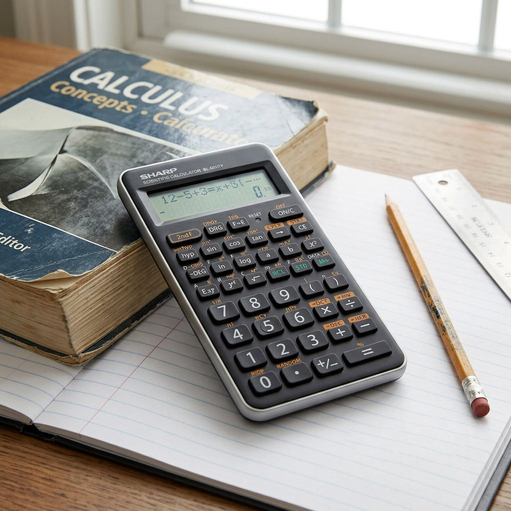 Visuel du produit : SHARP EL501XTGY (calculatrice)