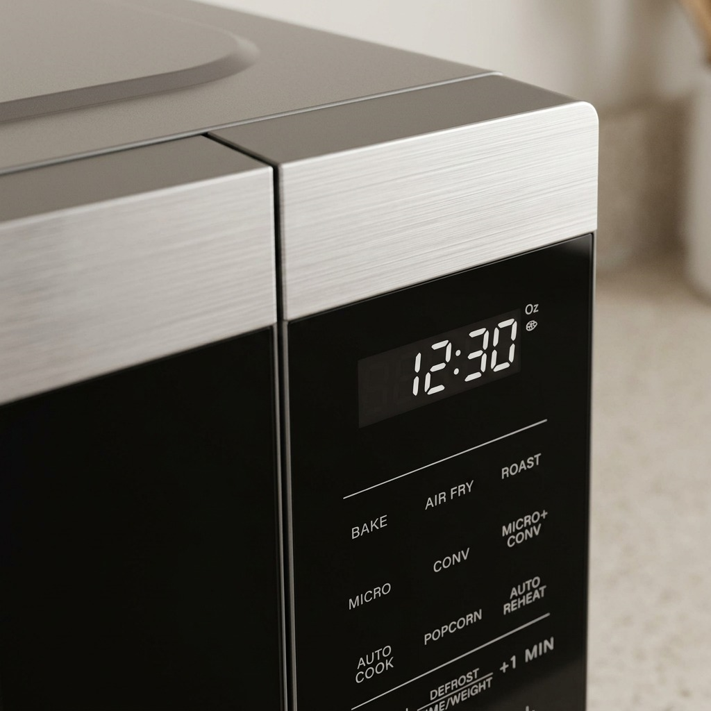 Gros plan : SHARP SMC0985KSC (four à micro-ondes)