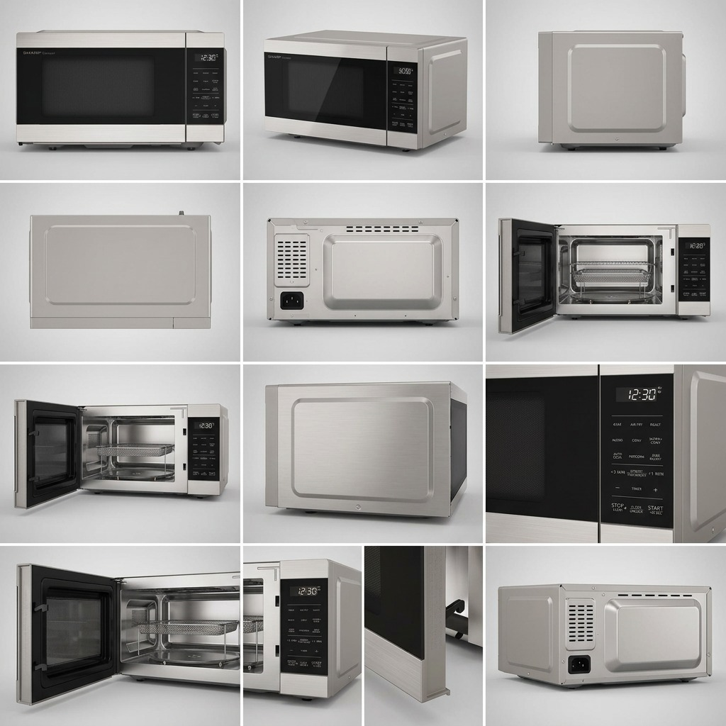 Visuel du produit : SHARP SMC0985KSC (four à micro-ondes)