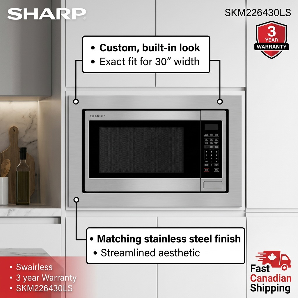 Schéma des caractéristiques : SHARP SKM226430LS (ensemble de finition)