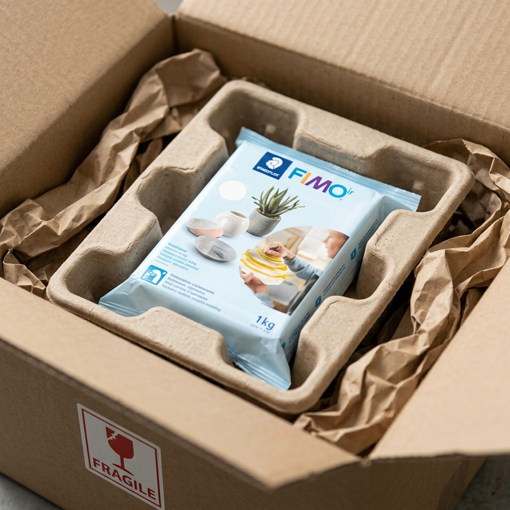 FIMOair – Pâte blanche 1 kg, réf. 8101-0 — vue de détail