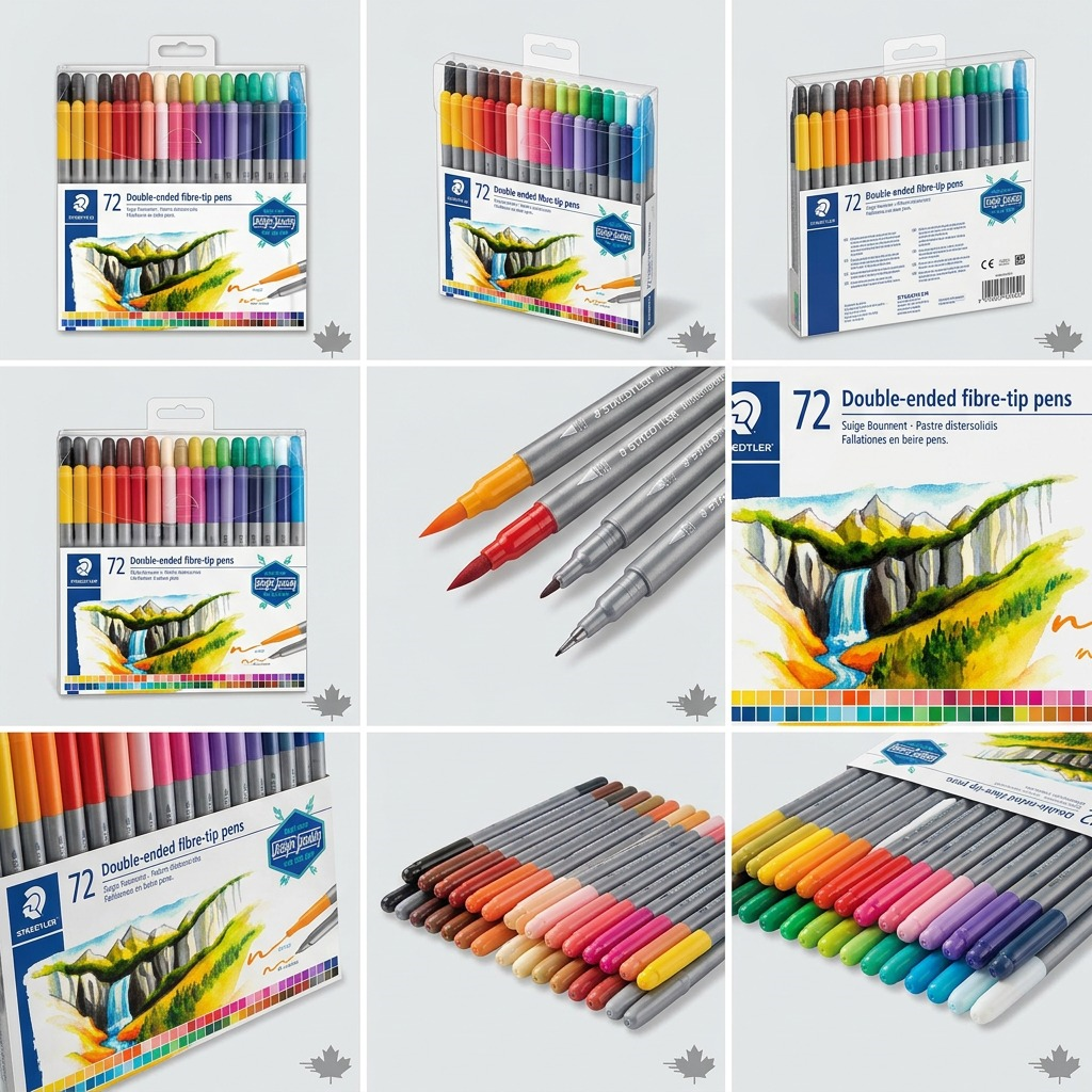 STAEDTLER 72 marqueurs aquarellables, réf. 3001-TB72 — vue du produit 5