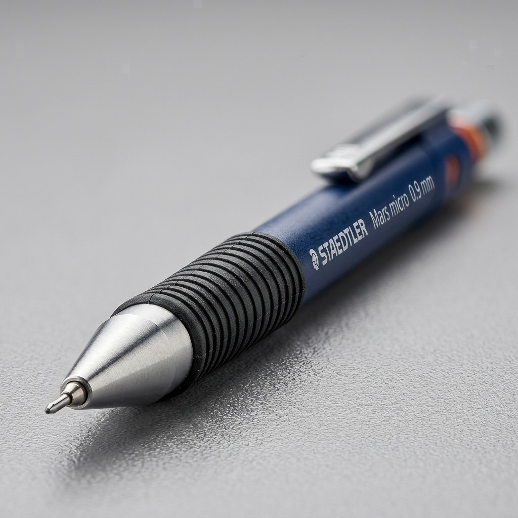 STAEDTLER Mars micro – Porte-mine 0,9 mm, réf. 775-09-03 — gros plan des détails