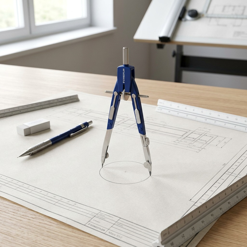 STAEDTLER Mars 552 Comfort – Compas, réf. 552-01-03 — vue 4