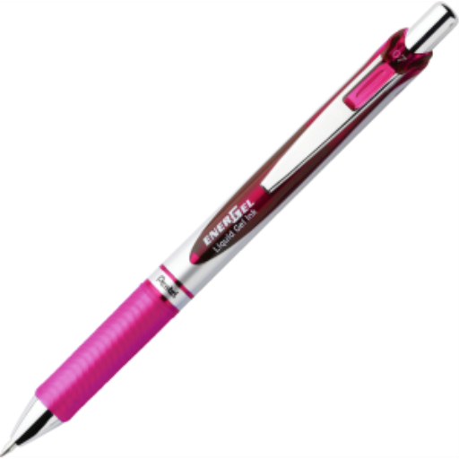 Pentel EnerGel BL77 stylo gel rose 0,7 mm