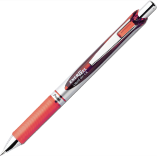 Pentel EnerGel BL77 stylo gel orange 0,7 mm