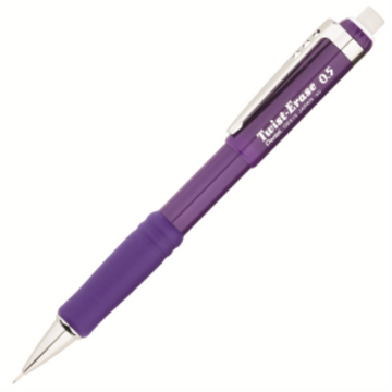 Twist-Erase III Retractable Mechanical Pencil (0.5mm), Violet Barrel