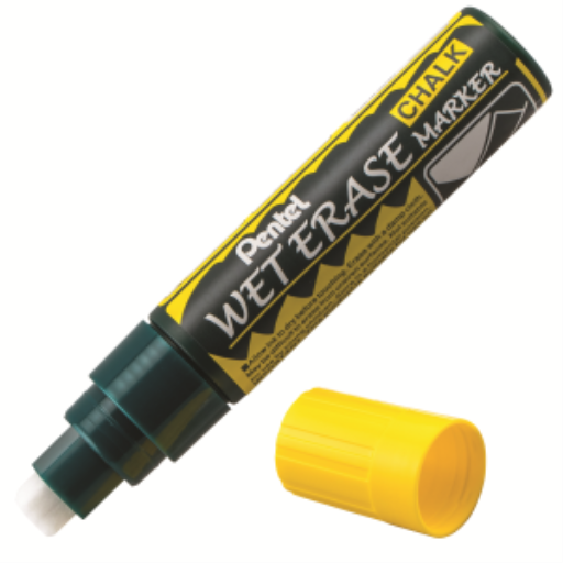 Pentel SMW56 marqueur craie jumbo Jaune