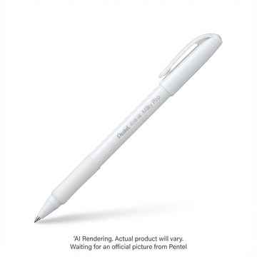 Milky Pop – 0.8 mm pastel gel pen, white ink