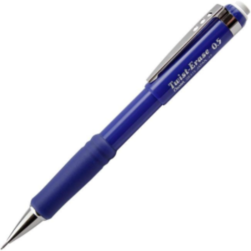 Pentel Twist-Erase III QE515 bleu