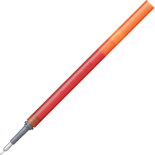 Recharge Ink - For EnerGel Infree Gel Pen, (0.5mm) Fine Point Needle Tip, Orange Ink