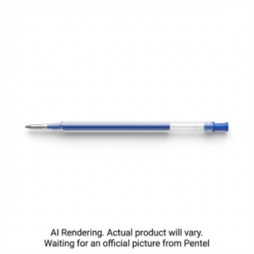 Recharges for Pentel Ballpoint Pens (BK91, BK93, BK93CR, BK66M, BK410), (1.0mm), Blue Ink, 2-Pack Pouch