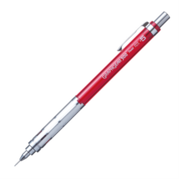 GraphGear 300 – 0.5 mm technical drafting pencil, red accents