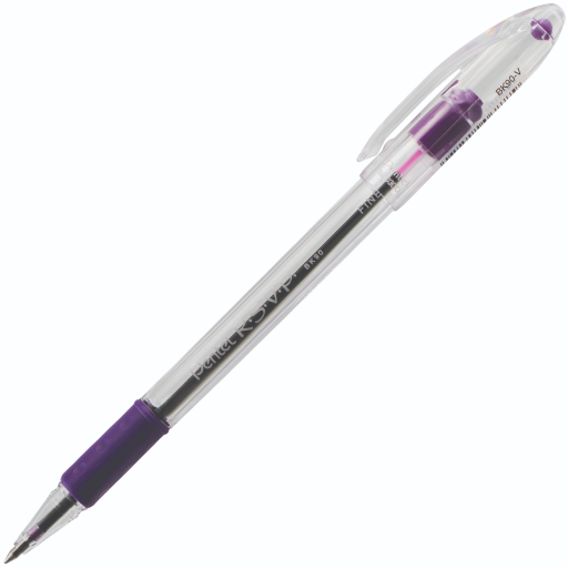 Pentel RSVP BK90 stylo à bille 0,7 mm Violet