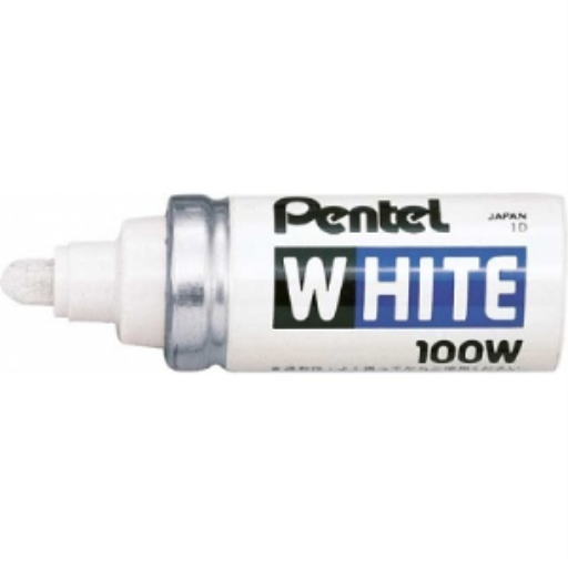 Marqueur permanent blanc – Pointe large 6,6 mm – photo du produit Pentel