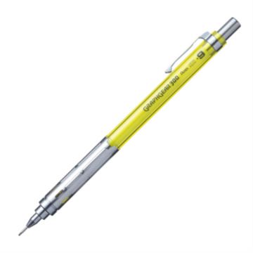 GraphGear 300 Mechanical Drafting Pencil (0.9mm), Yellow Accents