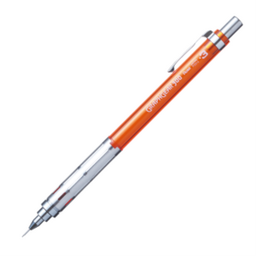 GraphGear 300 Mechanical Drafting Pencil (0.3mm), Orange Accents